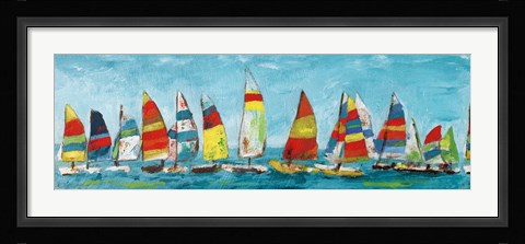 Framed Sailing Away Print