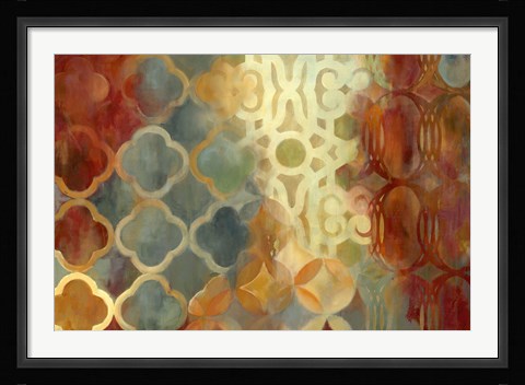 Framed Global Edge Print