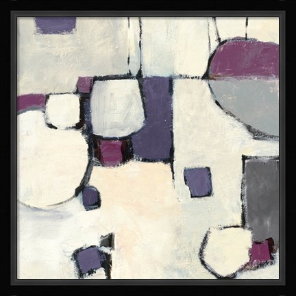 Framed White Out II Print