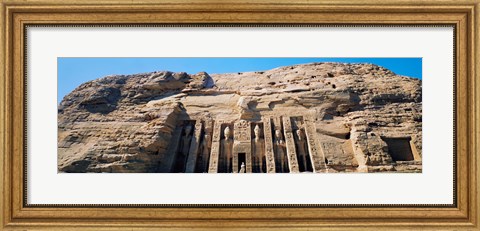 Framed Great Temple of Abu Simbel Egypt Print