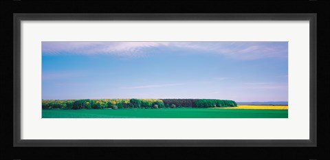 Framed Fin Island Denmark Print