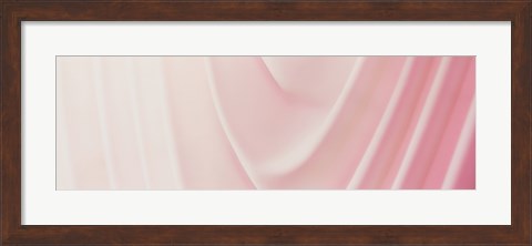 Framed Pink Satin Print
