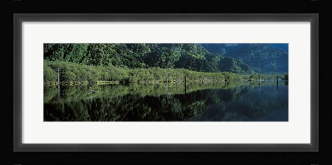 Framed Taishou-Ike Kamikouchi Nagano Japan Print