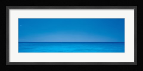 Framed Ocean view, Waikiki Oahu HI Print