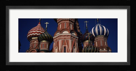 Framed Low angle view of a church, St. Basil's Cathedral, Red Square, Moscow, Russia Print