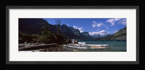 Framed St. Mary Lake, US Glacier National Park, Montana Print