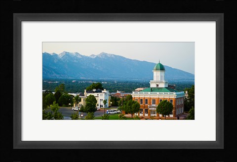 Framed Salt Lake City Council Hall, Capitol Hill, Salt Lake City, Utah, USA Print