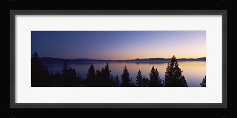 Framed Lake Tahoe, California Print