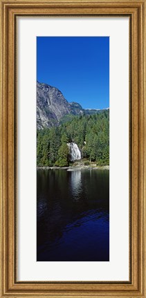 Framed Chatterbox Falls at Princess Louisa Inlet, British Columbia, Canada (vertical) Print