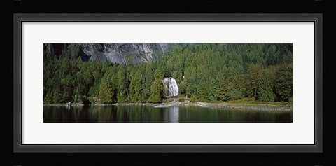 Framed Chatterbox Falls at Princess Louisa Inlet, British Columbia, Canada (horizontal) Print