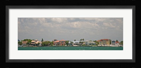 Framed View toward Cabbage Key from St. Petersburg in Tampa Bay Area, Tampa Bay, Florida, USA Print