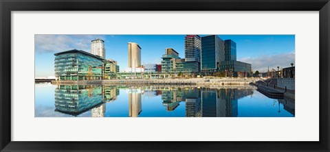 Framed Media City at Salford Quays, Greater Manchester, England 2012 Print