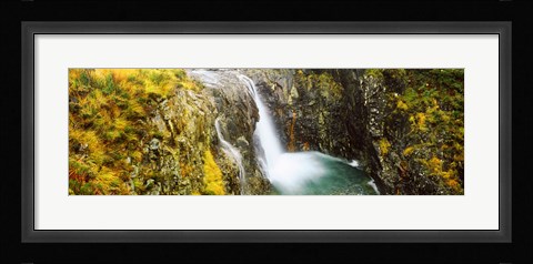 Framed Waterfall, Allt a' Choire Ghreadaidh, Glen Brittle, Isle of Skye, Scotland Print