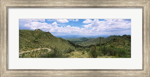 Framed Tucson Mountain Park, Arizona Print