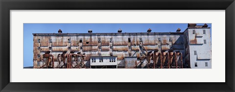 Framed Old Factory, Montreal, Quebec, Canada Print