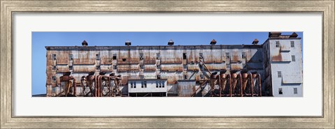 Framed Old Factory, Montreal, Quebec, Canada Print