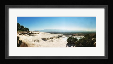 Framed Hot Springs and Pool Pamukkale, Denizli Province, Turkey Print
