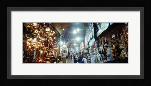 Framed Grand Bazaar, Istanbul, Turkey Print