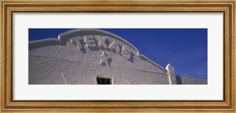 Framed Low angle view of a building, Marfa, Texas, USA Print