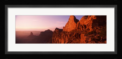 Framed Rock formations, Canyonlands National Park, Utah, USA Print