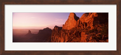 Framed Rock formations, Canyonlands National Park, Utah, USA Print