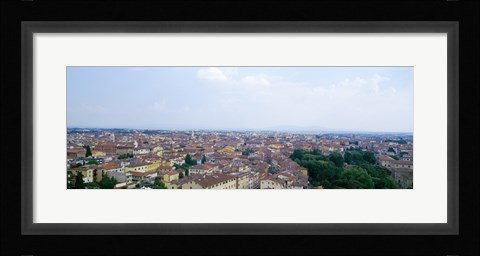 Framed Buildings in a city, Pisa, Tuscany, Italy Print