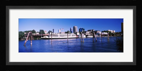 Framed Delta King Hotel, Sacramento, California Print