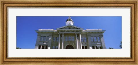 Framed Low angle view of Missoula County Courthouse, Missoula, Montana, USA Print