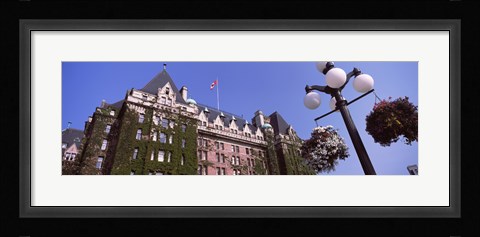 Framed Empress Hotel, Victoria, Vancouver Island, British Columbia, Canada Print