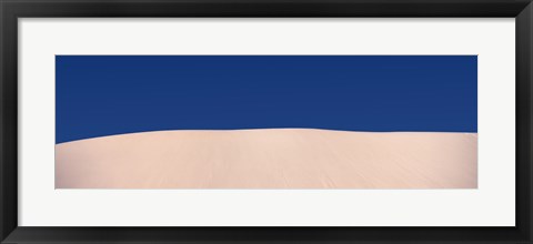 Framed New Mexico White Sands Desert Print