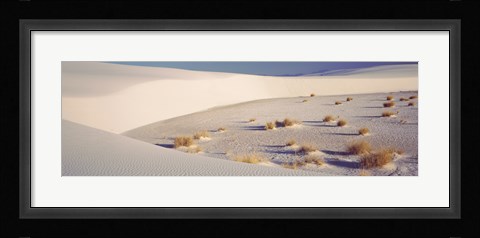 Framed View of the White Sands Desert in New Mexico Print