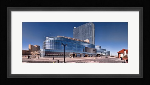 Framed Newest Revel casino at Atlantic City, Atlantic County, New Jersey, USA Print