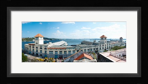 Framed Buildings at the harborfront, Sierra Maestra, Havana Harbor, Old Havana, Havana, Cuba Print