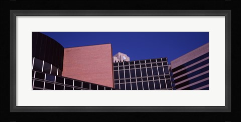 Framed Low angle view of a modern building, St. Louis, Missouri, USA Print