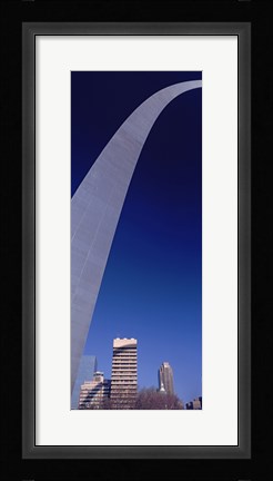 Framed Low angle view of the Gateway Arch, St. Louis, Missouri, USA 2013 Print