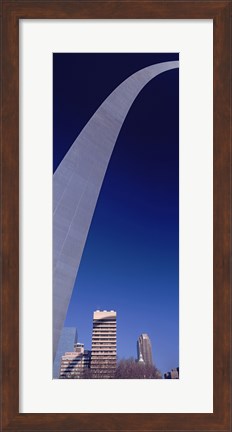 Framed Low angle view of the Gateway Arch, St. Louis, Missouri, USA 2013 Print