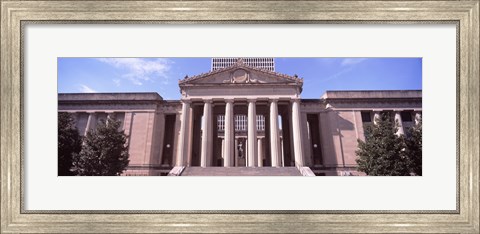 Framed Facade of the War Memorial Auditorium, Nashville, Tennessee Print