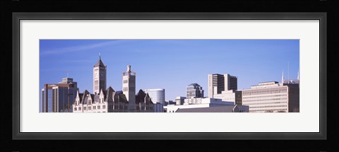 Framed Historic Union Station Hotel in Nashville, Tennessee, USA 2013 Print