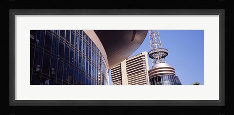 Framed Low angle view of Bridgestone Arena, Nashville, Tennessee, USA Print