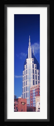Framed Low angle view of the BellSouth Building in Nashville, Tennessee, USA Print