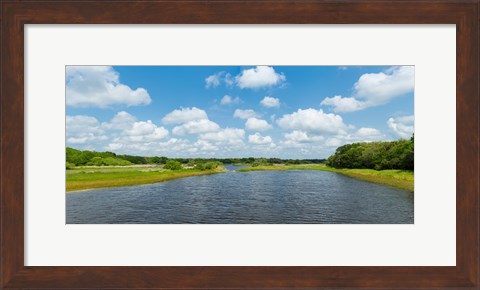 Framed Clouds over the Myakka River, Myakka River State Park, Sarasota County, Florida, USA Print