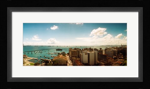 Framed Lacerda Elevator, Pelourinho, Salvador, Bahia, Brazil Print