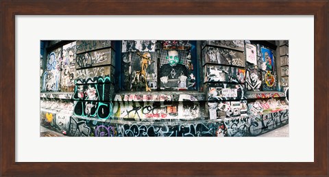 Framed Bowery Street, Soho, Manhattan, New York City, New York State Print