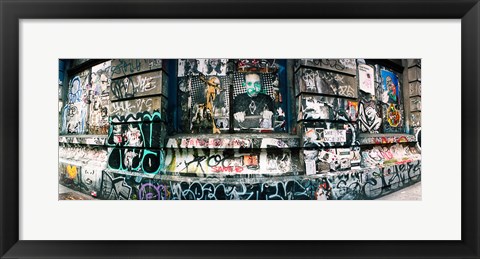 Framed Bowery Street, Soho, Manhattan, New York City, New York State Print