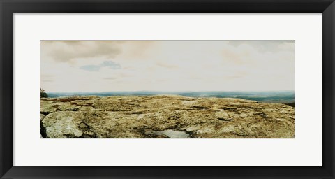 Framed Rock formations, Gertrude's Nose, Minnewaska State Park, Catskill Mountains, New York State, USA Print