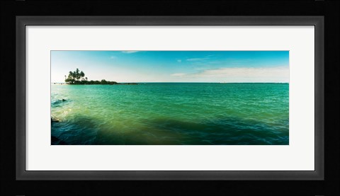 Framed Ocean view, Morro De Sao Paulo, Tinhare, Cairu, Bahia, Brazil Print