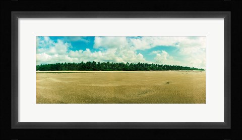 Framed Morro De Sao Paulo Beach, Bahia, Brazil Print