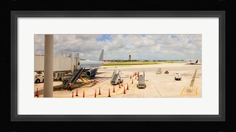 Framed Airport, Fort Lauderdale, Florida, USA Print