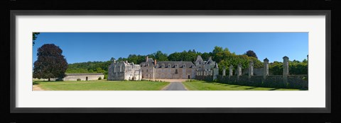 Framed La Chartreuse Du Liget,Touraine, France Print