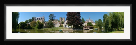 Framed Chateau De Montresor, Montresor, Touraine, France Print